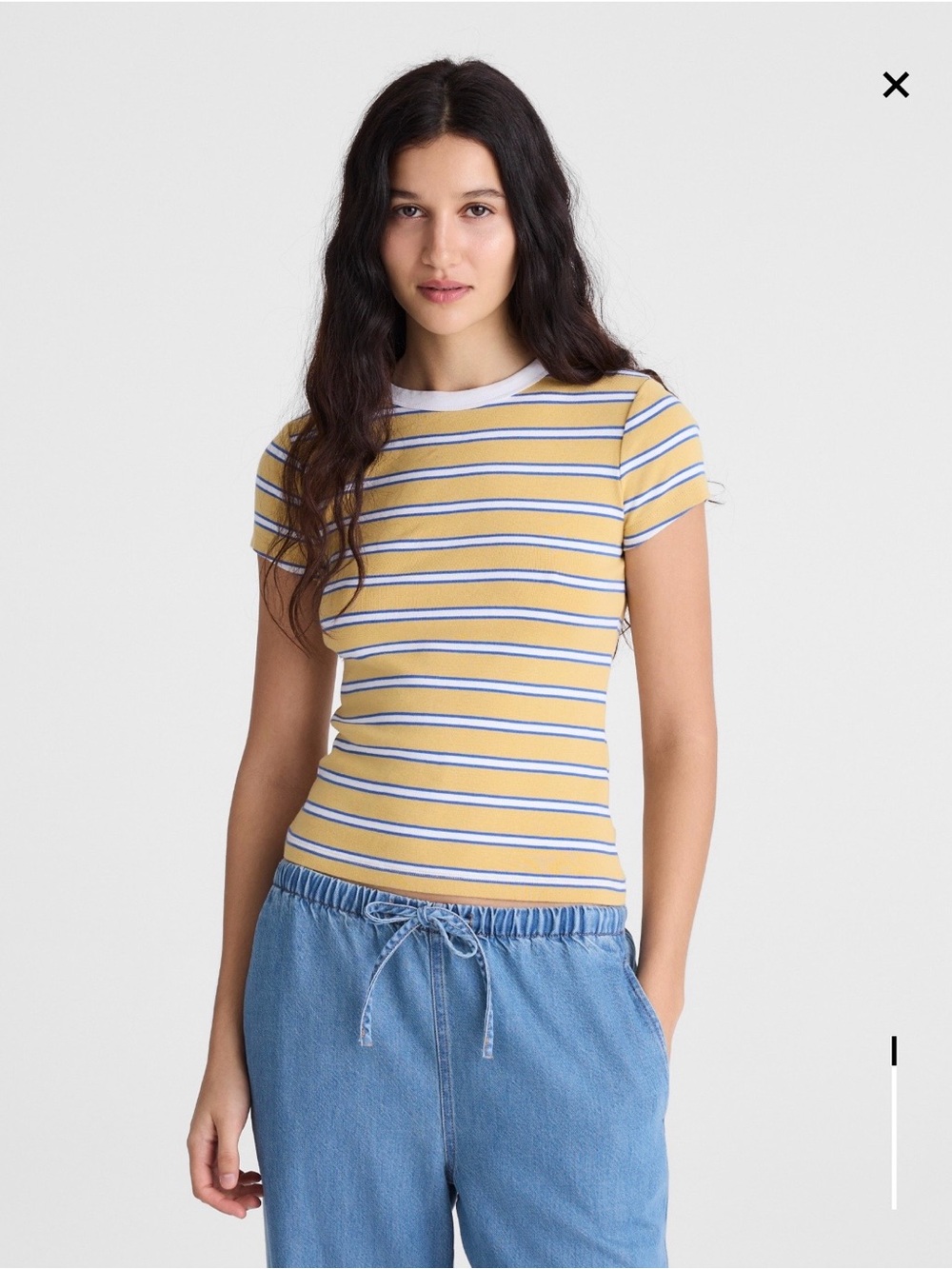Madewell The 90s Crewneck Tee in Compact Cotton